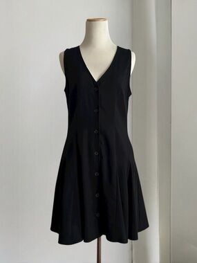 Universal Thread Black Mini A-Line Dress